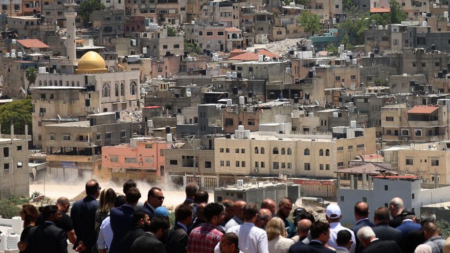 El ejército israelí dispara contra una delegación de diplomáticos en el norte de la Cisjordania ocupada