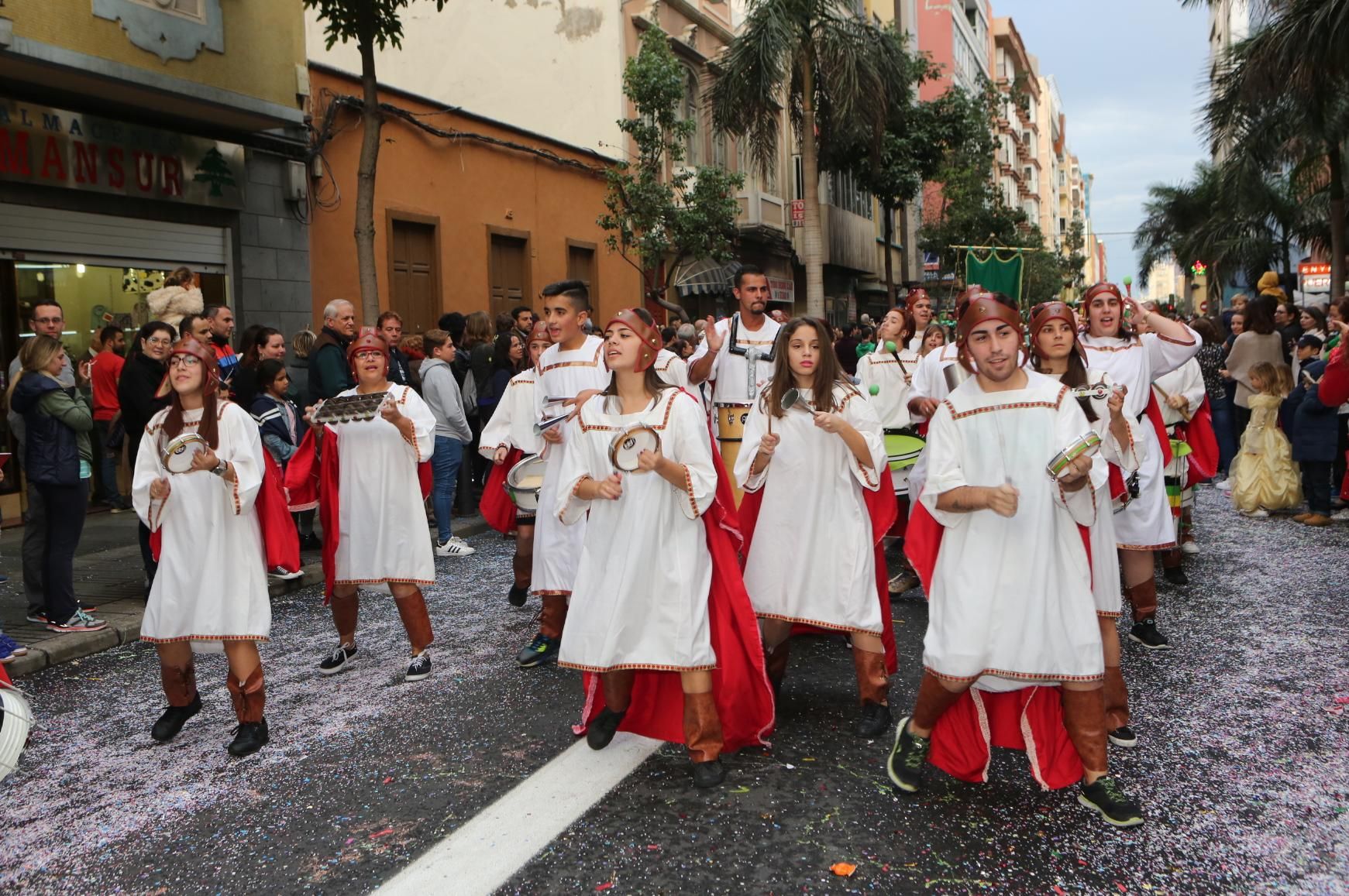 Cabalgata de Reyes Magos en Las Palmas de Gran Canaria. (Alejandro Ramos).