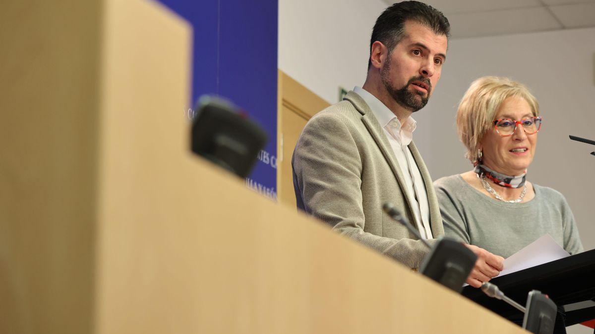 Rueda de prensa Luis Tudanca y Isabel Gonzalo