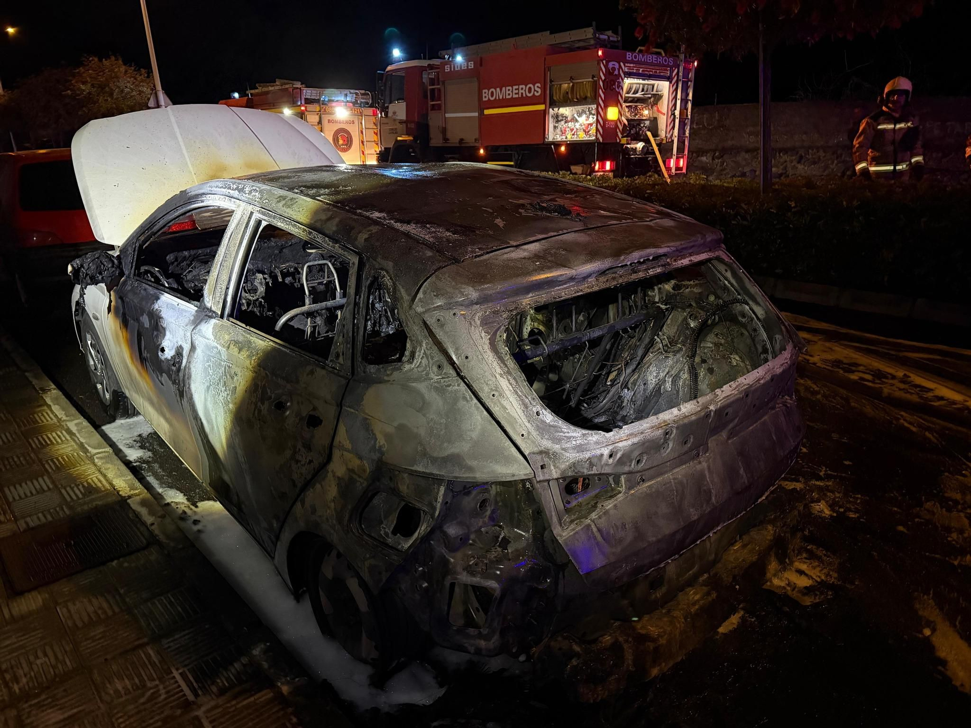 Estado en el que quedó el  vehículo.