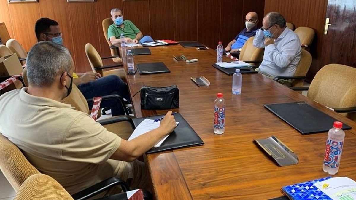 Imagen de la reunión celebrada en la Federación.