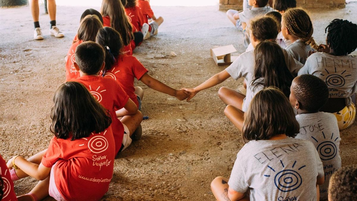 Niños del programa de Fundación Soñar Despierto.