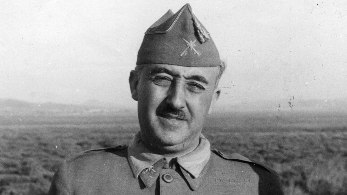El dictador Francisco Franco