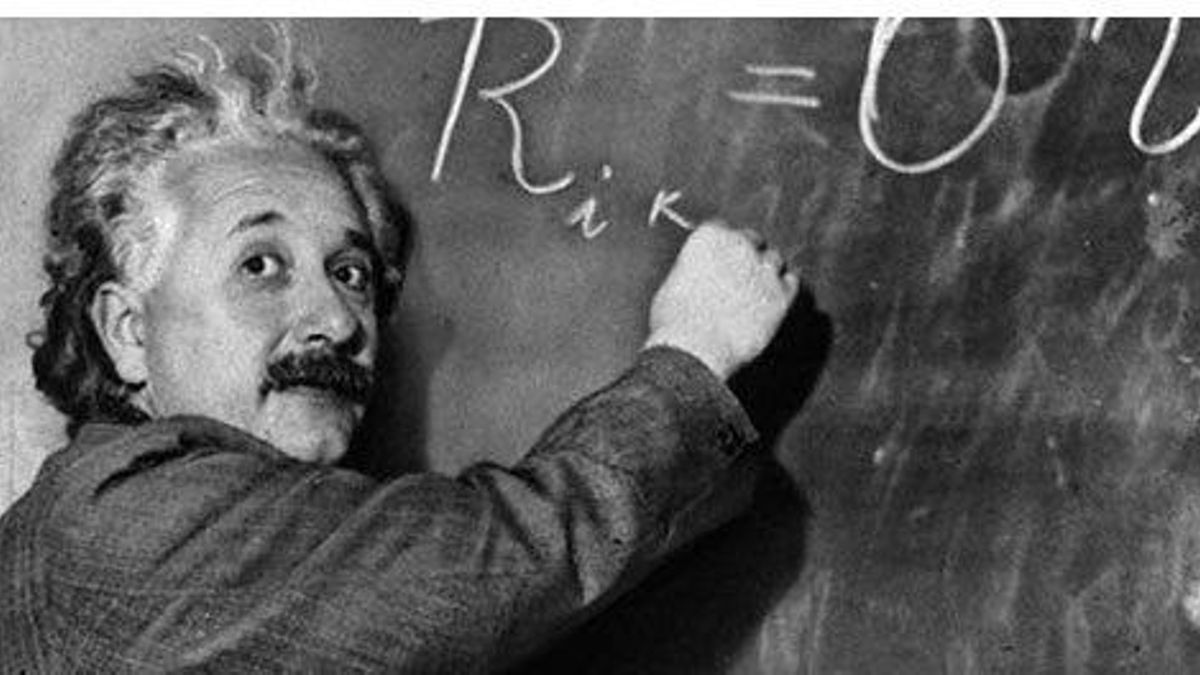 Albert Einstein, creador de la Teoría de la Relatividad.