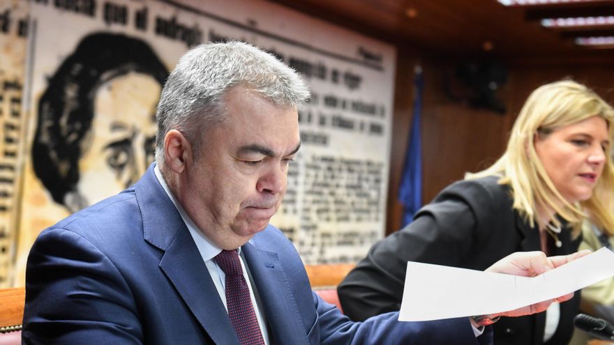 Archivo - El diputado y secretario de Organización del PSOE, Santos Cerdán.