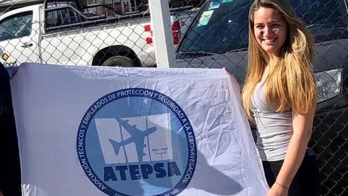 Victoria Correa, la delegada gremial de Atepsa apuntada por el Gobierno.