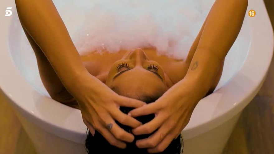 Anabel Pantoja en la promo de su entrevista