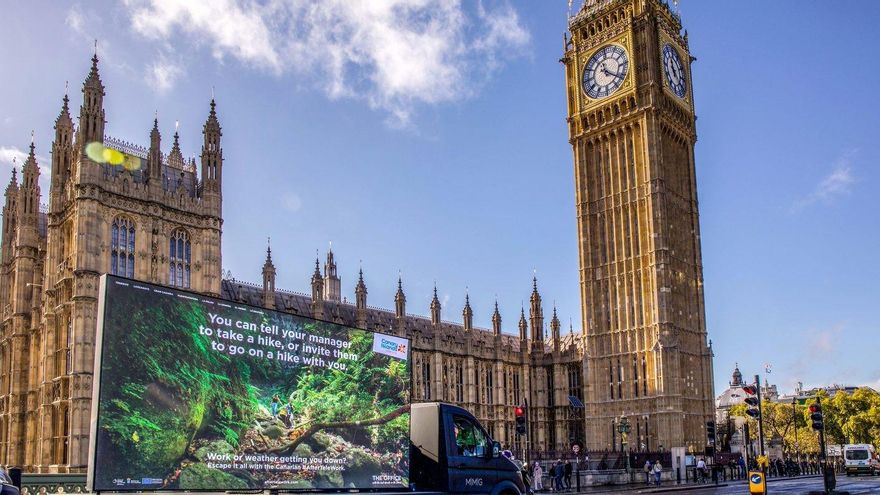 Promoción de Canarias para nómadas digitales en Londres, Reino Unido.