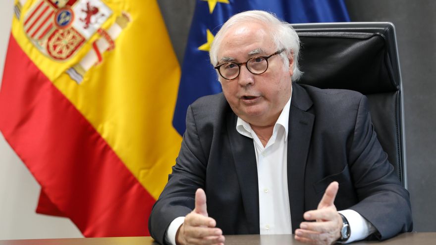 Entrevista a Manuel Castells, ministro de Universidades. Septiembre 2021.