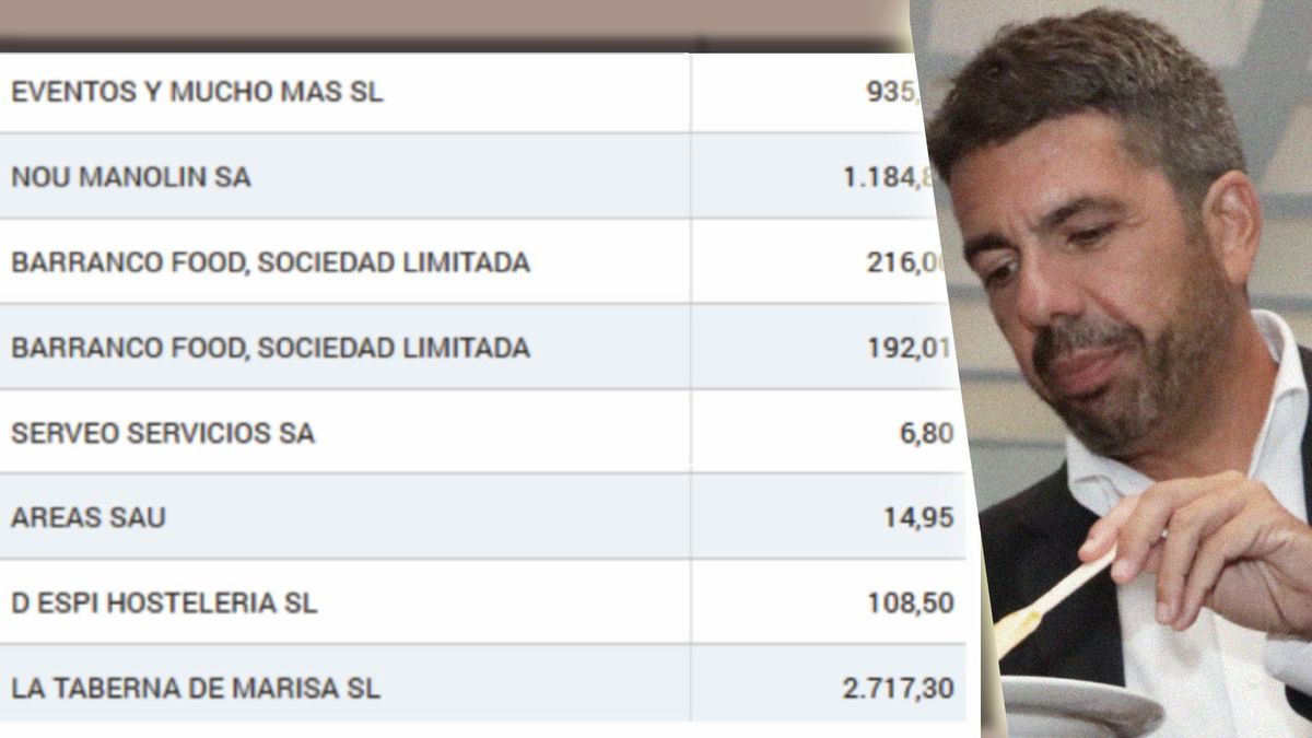 La 'guía gourmet' de Mazón: los mejores restaurantes en los que el presidente de la Generalitat gasta el dinero público