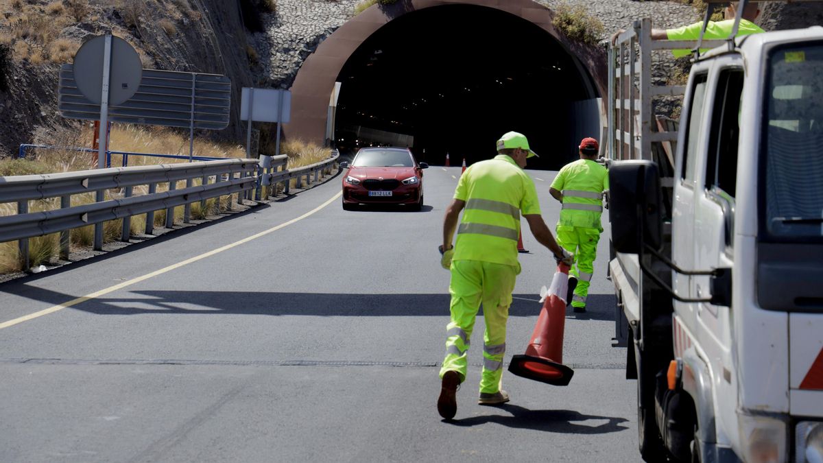 El viaducto de Guiniguada cierra al tráfico en sentido sur durante 14 días: estos son los desvíos