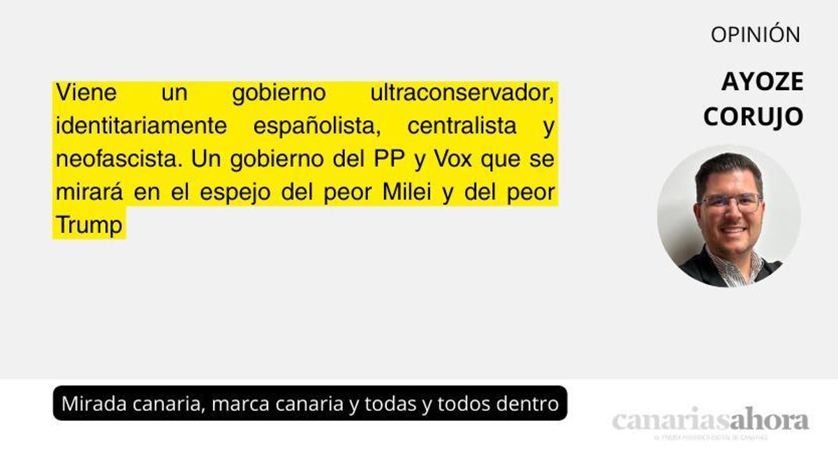 Mirada canaria, marca canaria y todas y todos dentro