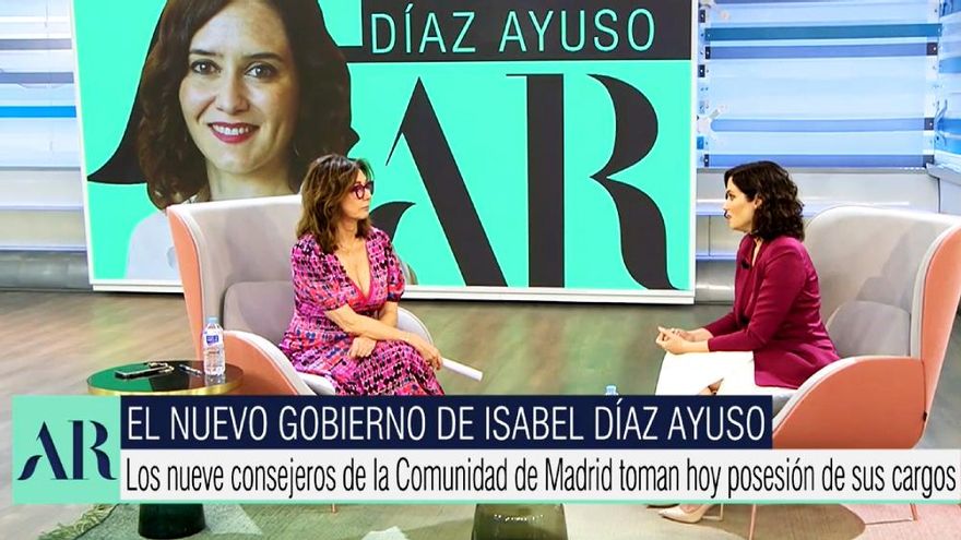 Ana Rosa Quintana, a Ayuso al hablar de la baja natalidad: "Presidenta, yo tengo tres, póngase a ello"