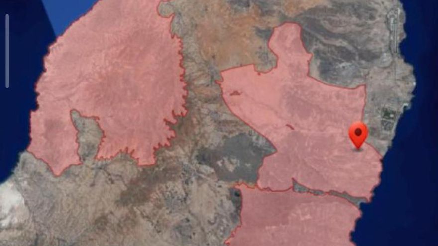 La cantera en Barranco de la Torre, dentro de la ZEPA de Antigua