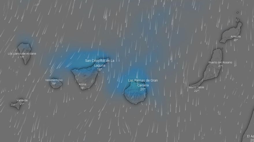 Llega una dana a Canarias: qué es y cómo afectará a las islas esta semana