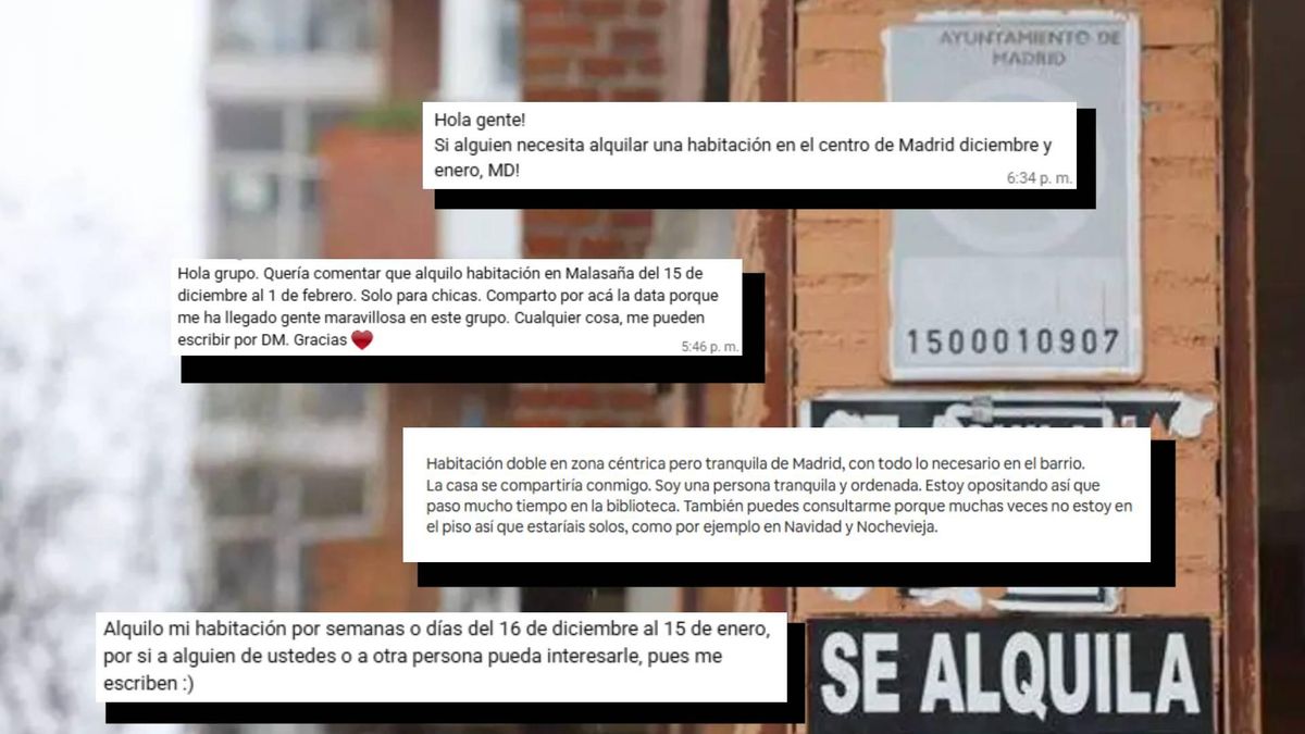 Subalquilar tu habitación por Navidad, otra 'paga extra' en un Madrid insaciable: "No quería hacerlo, pero vivo ahogada"