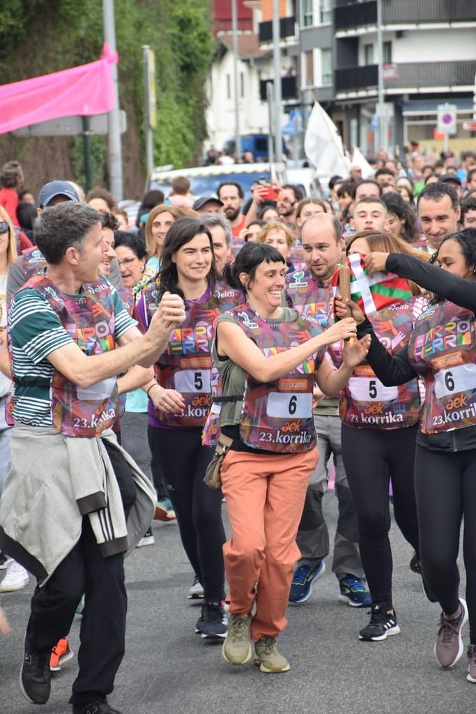 Así han sido los primeros kilómetros de la Korrika de 2024, en imágenes