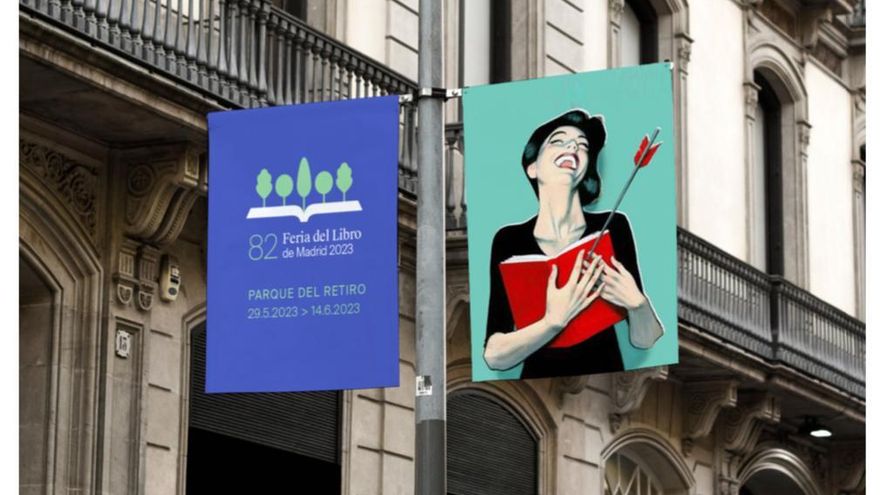 Un logo para sembrar la Feria del Libro de Madrid en el Retiro