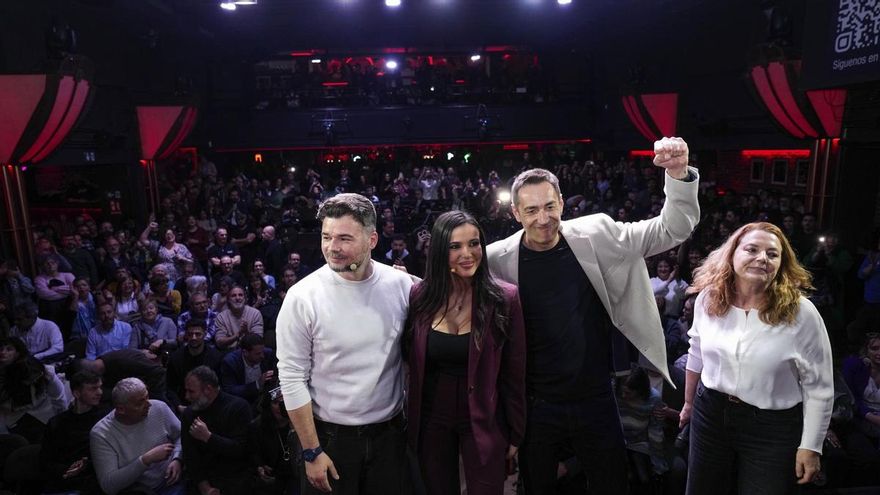 VÍDEO | Vuelve a ver el acto completo de Rufián y Emilio Delgado