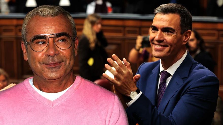 Jorge Javier Vázquez reaparece junto a Pedro Sánchez, como presentador del nuevo libro del presidente del Gobierno