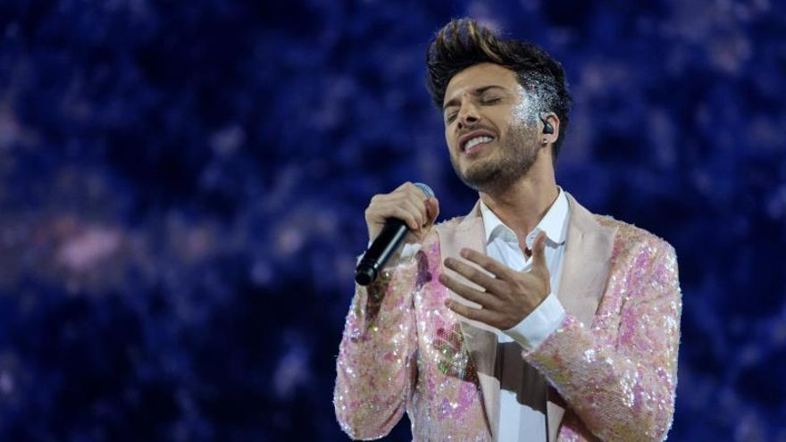 El cantante Blas Cantó, elegido representante de España en el Festival de Eurovisión de este año.