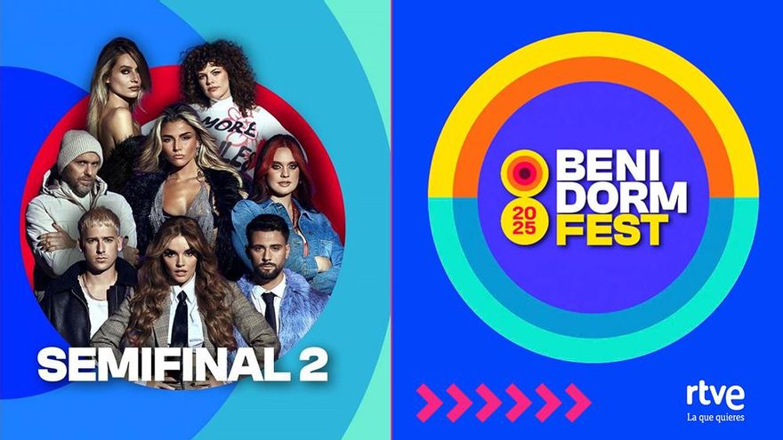 Benidorm Fest 2025: todo de la segunda semifinal, con artistas, canciones, orden de actuación y las invitadas
