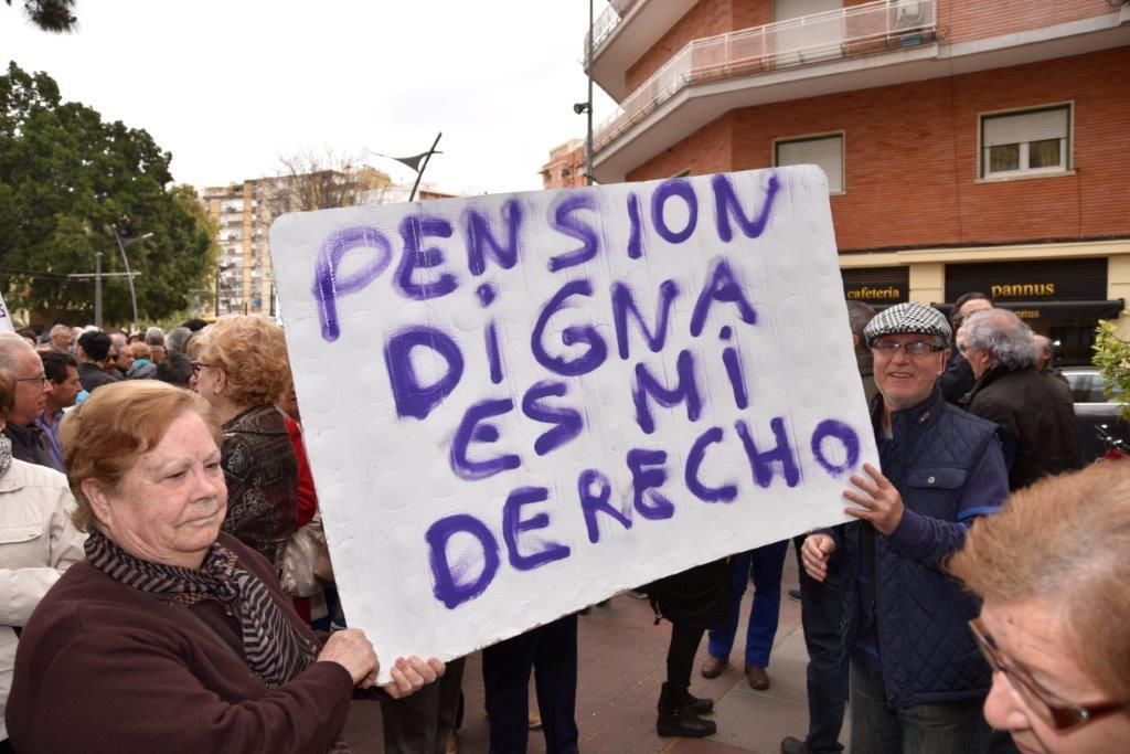 "Pensión digna es mi derecho"