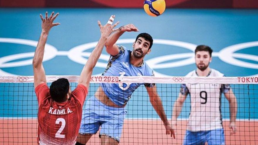 Vóley: Argentina dio vuelta el partido ante Túnez y logró su segunda victoria en Tokio 2020