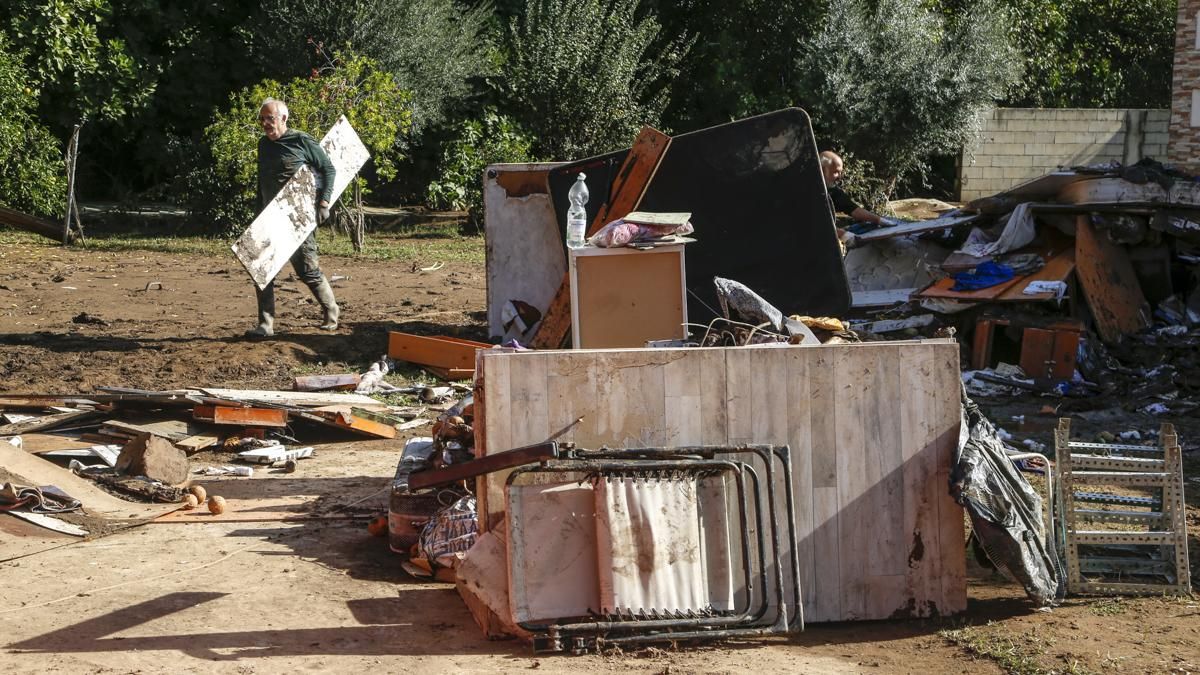 Familia de Cuevas Bajas que lo ha perdido todo tras la borrasca Claudia
