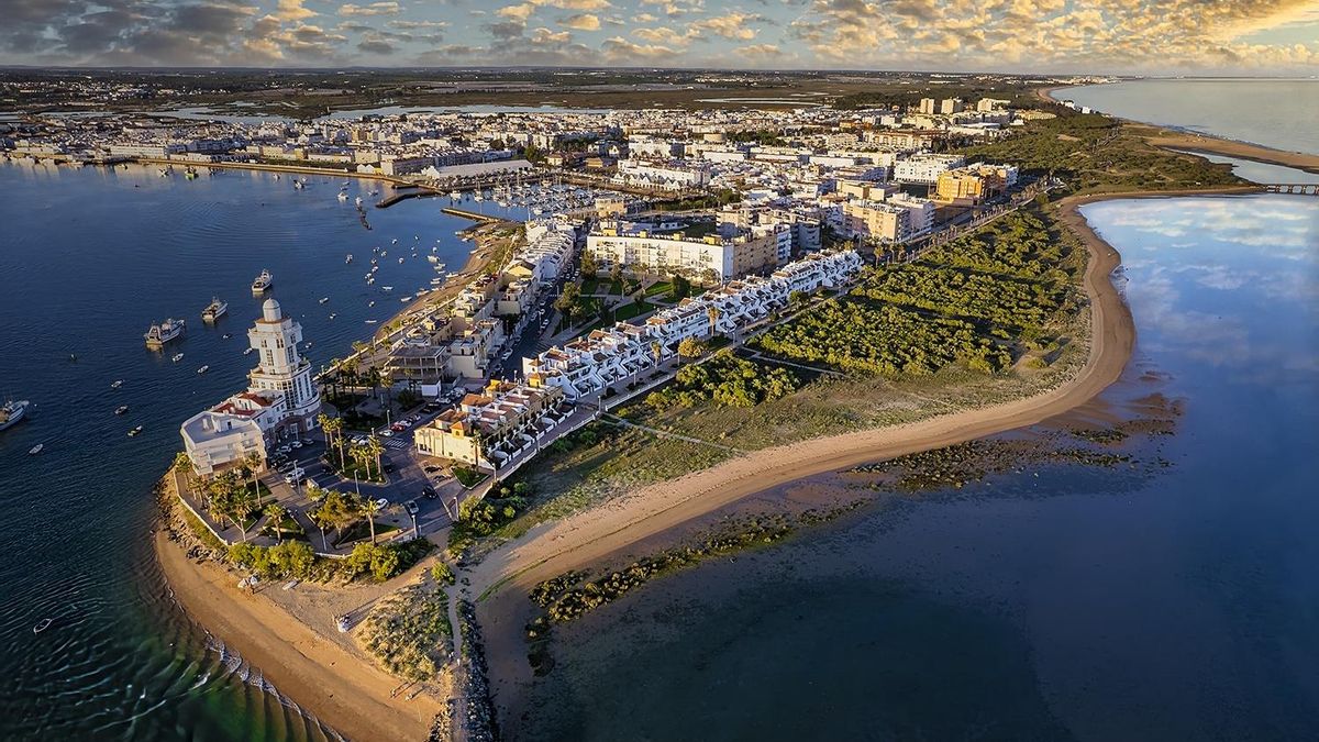 Isla Cristina desde arriba
