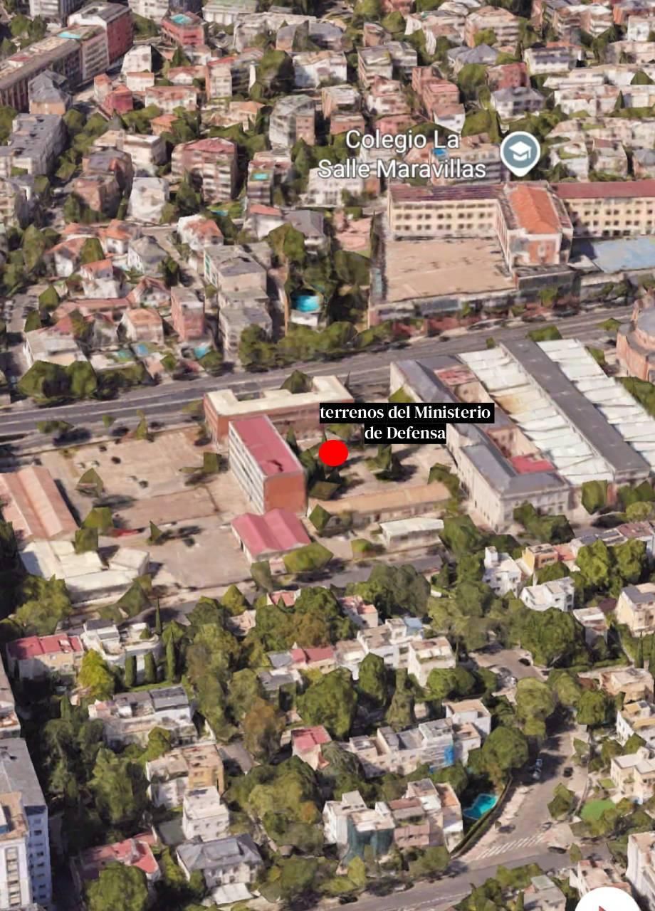 Imagen por satélite del entorno donde se asentará la futura torre de oficinas