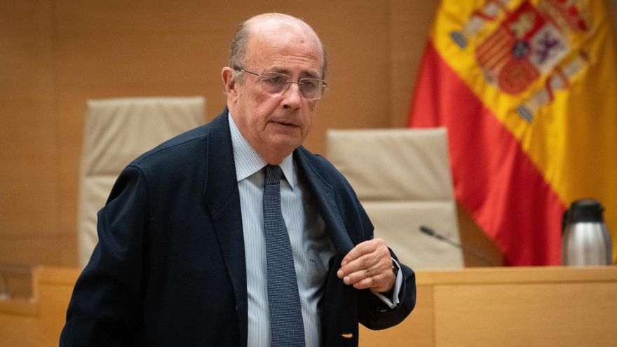 El diputado de Vox Ignacio Gil Lázaro durante la Comisión de Investigación de la dana, en el Congreso de los Diputados