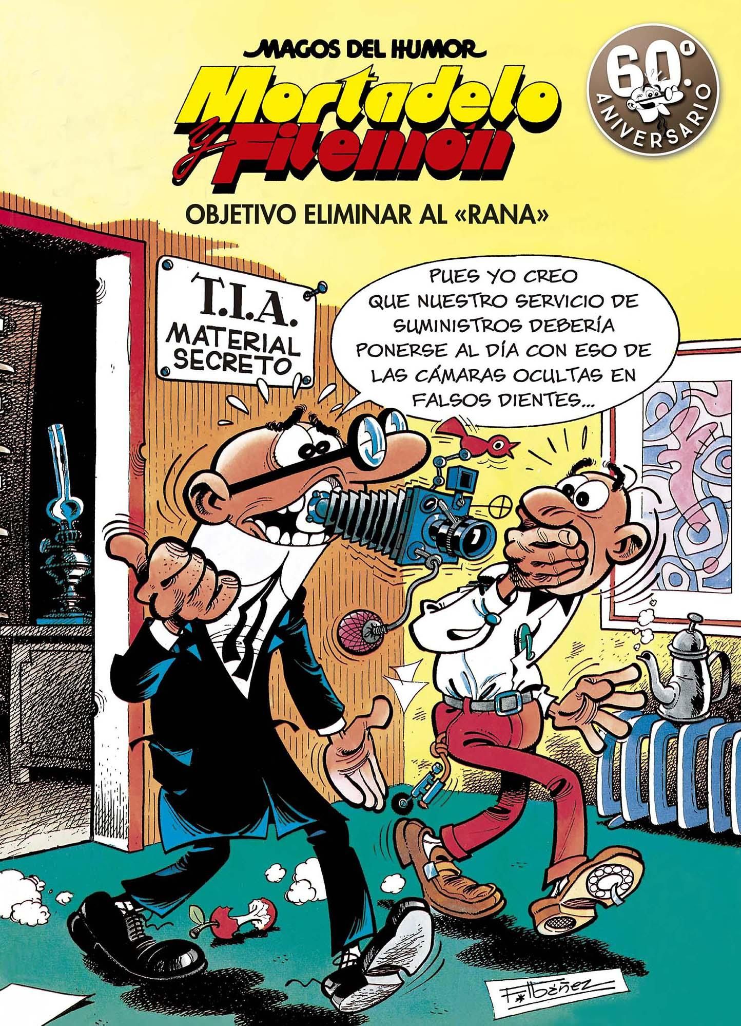 Portada de 'Objetivo eliminar al Rana' (1993).
