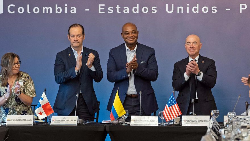 Colombia, Panamá y EE.UU. coinciden en "responsabilidad compartida" para abordar migración