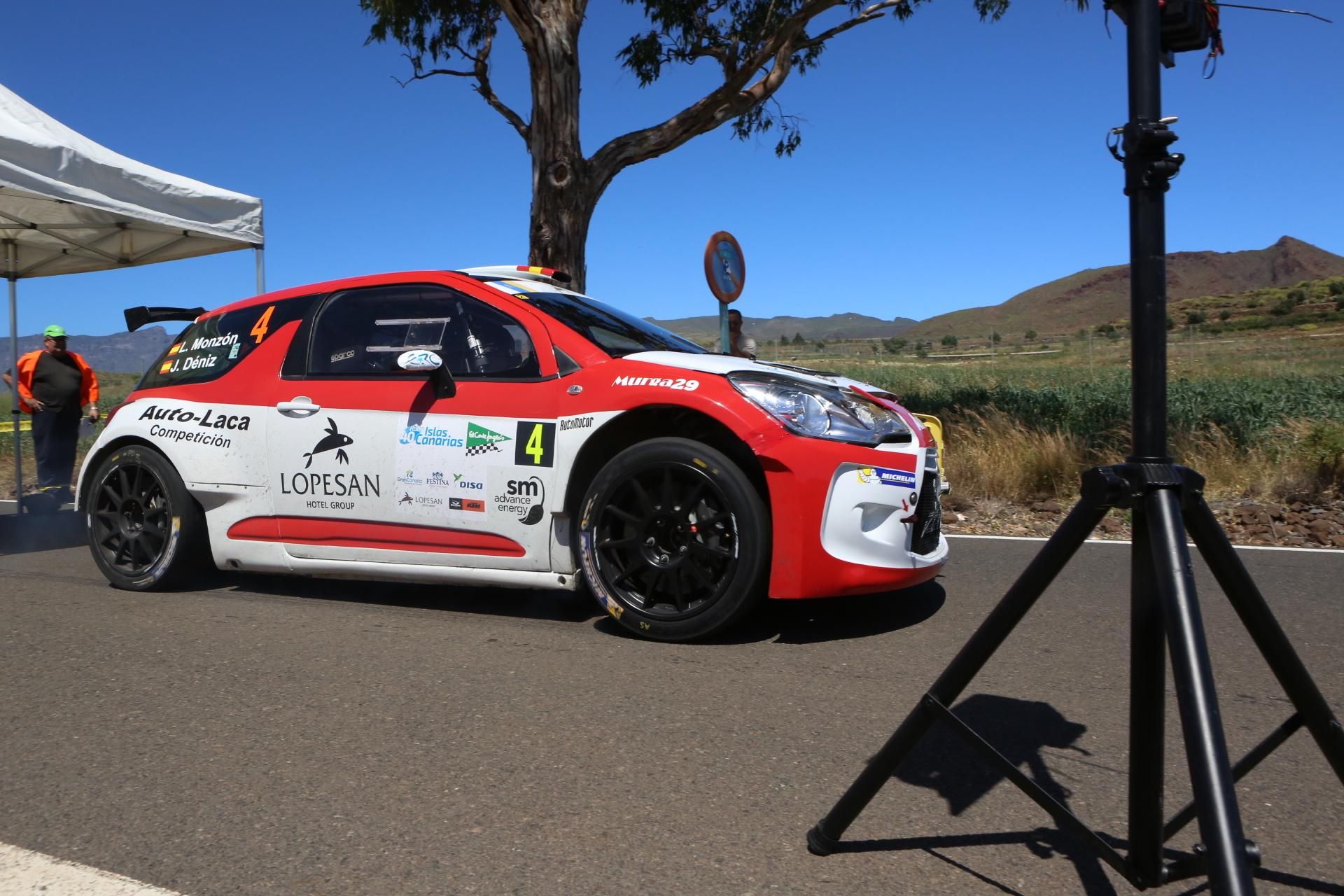 Imágenes del tramo de Santa Lucía del Rally Islas Canarias. (Alejandro Ramos).
