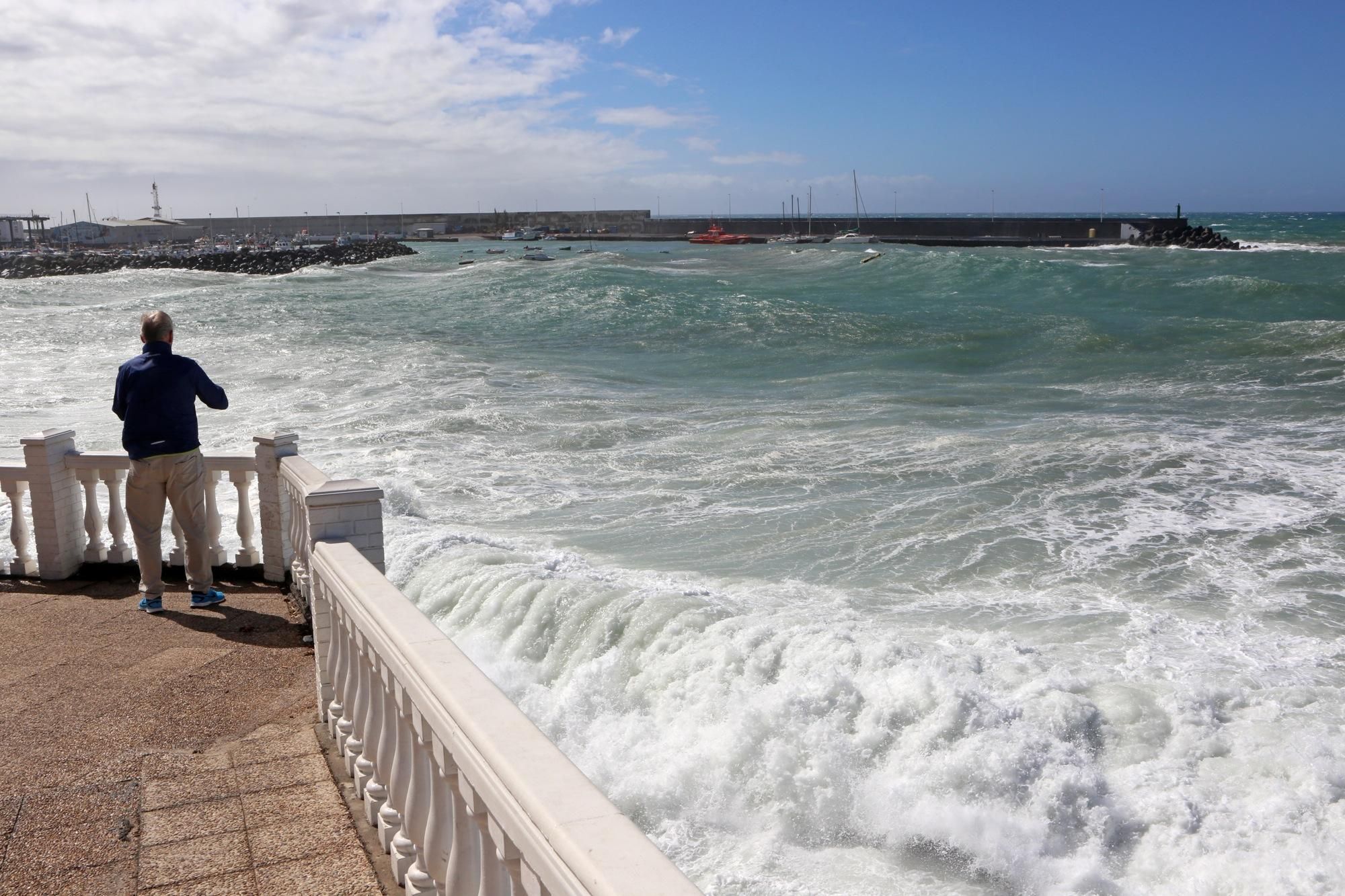 Temporal en Arguineguín