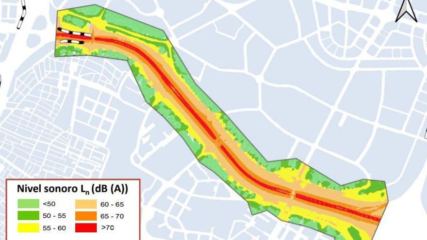 Los 33 puntos negros para el ruido en Madrid y el plan del Ayuntamiento con el que rebajar sus decibelios