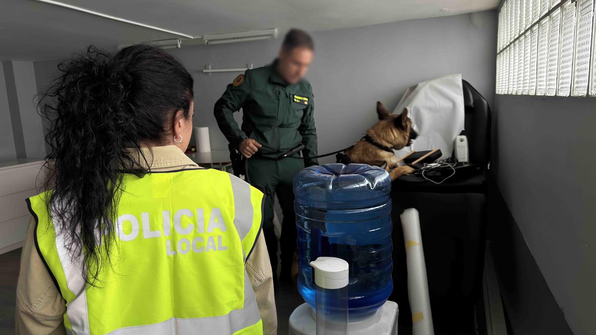 Punto de venta de droga en un estudio clandestino de tatuajes en Logroño