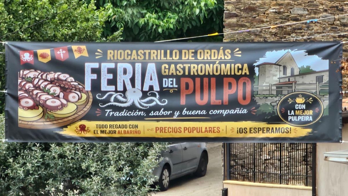Feria del Pulpo en Riocastrillo de Ordás