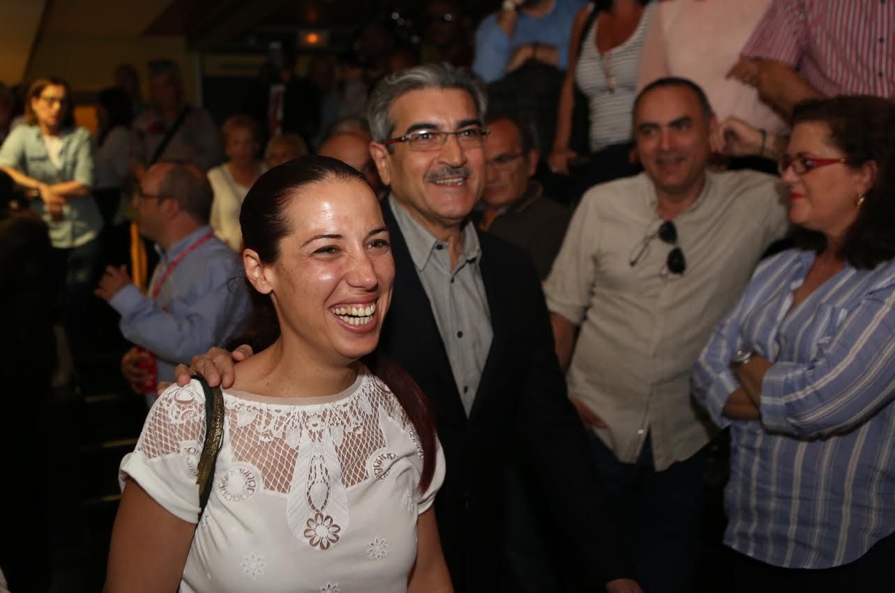 Patricia Hernández y Román Rodríguez. (ALEJANDRO RAMOS)