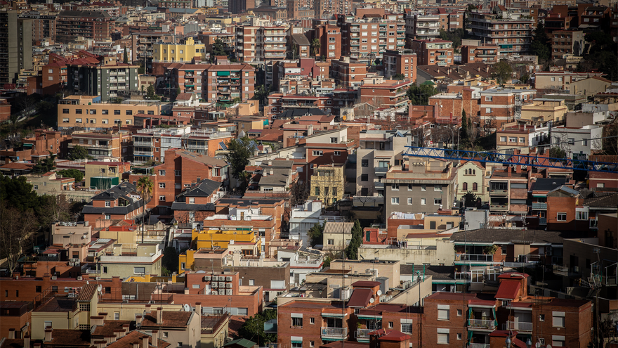 Panorámica de la ciudad de Barcelona