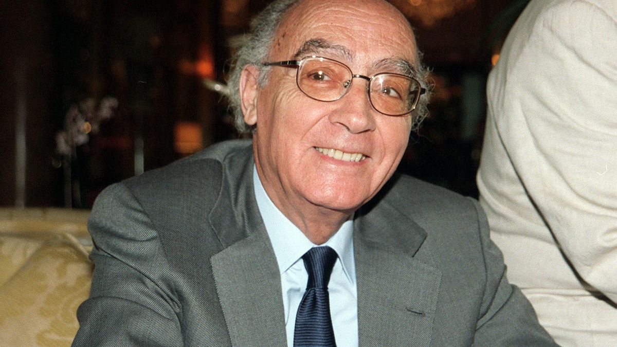 El escritor José Saramago en una imagen de archivo, en Madrid en el año 2000