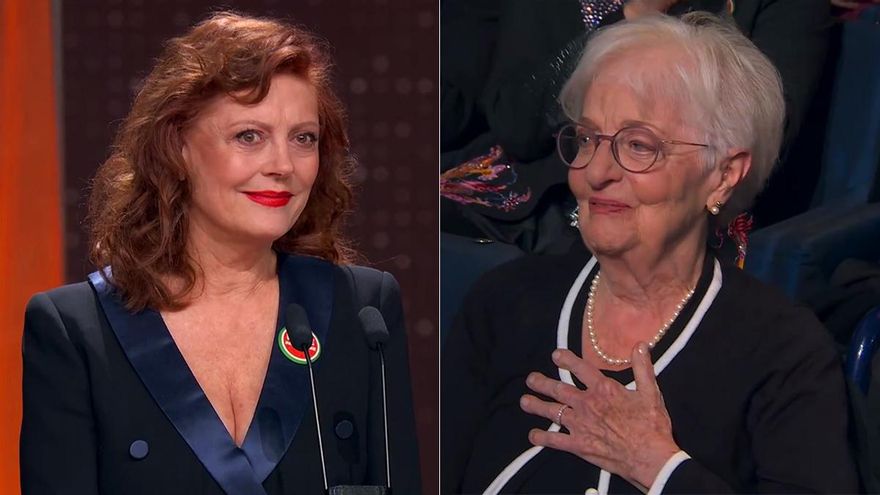 Los Premios Goya aclaran por qué no reunieron a Susan Sarandon con su dobladora María Luisa Solá en la gala de RTVE