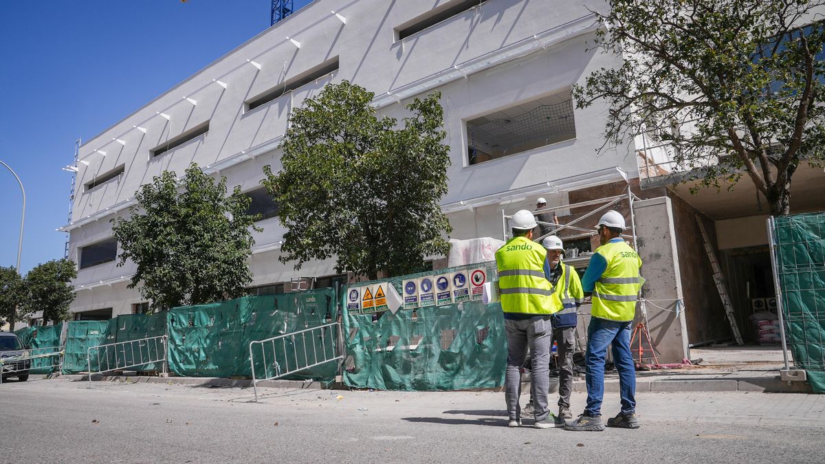 Continúan las obras de la nueva comisaría en la Fuensanta