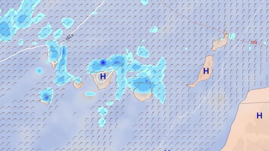 La Aemet avisa de un tiempo inestable en Canarias durante los próximos días