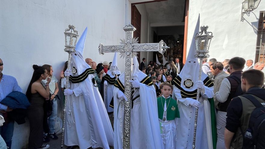 Cruz de guía de La Paz a su salida.