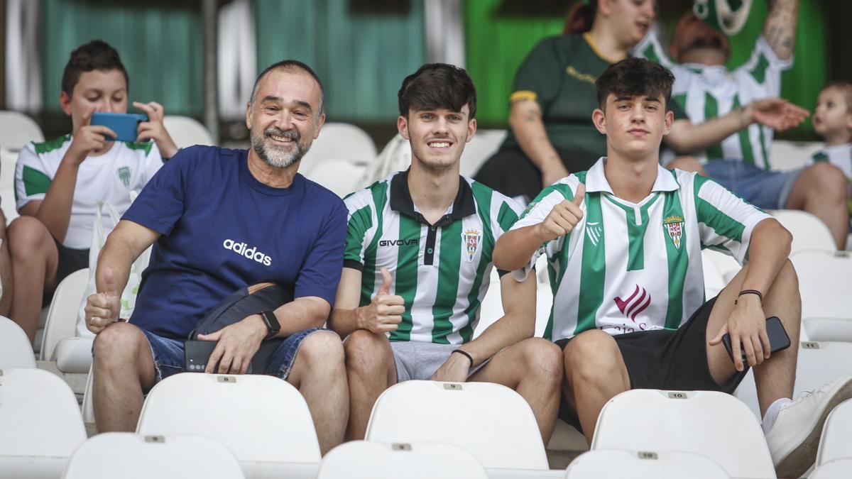 Grada Blanquiverde del Cordoba CF - Sevilla FC