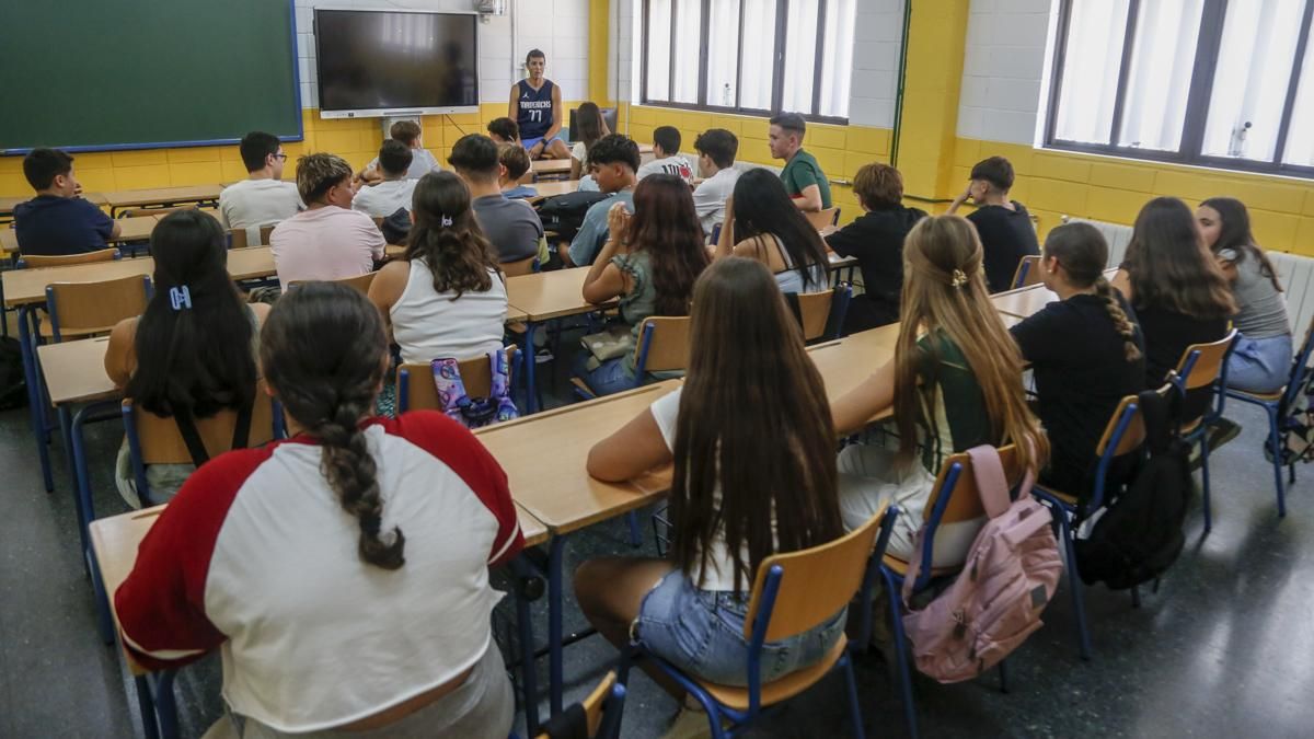 Comienzo de las clases en los institutos