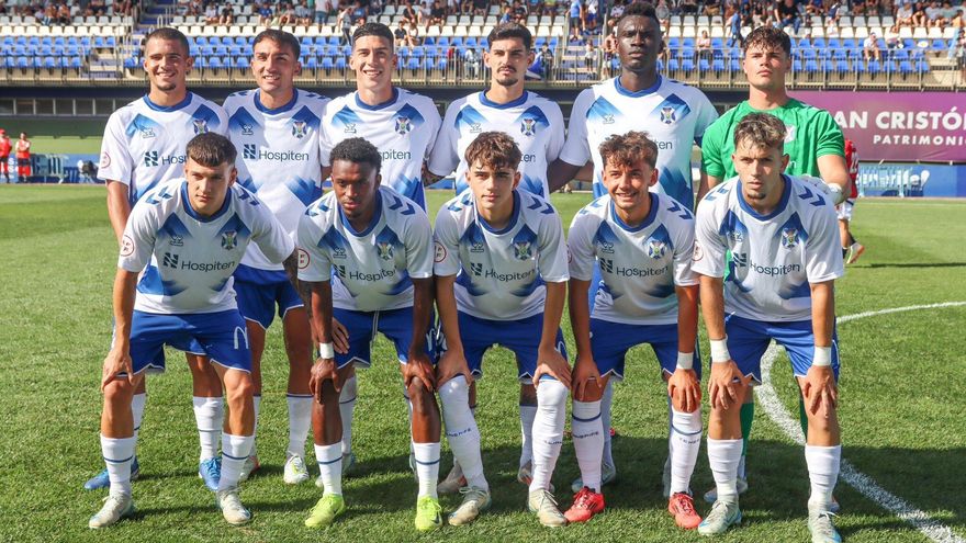 El Tenerife B sufre más de lo esperado pero vuelve a ganar