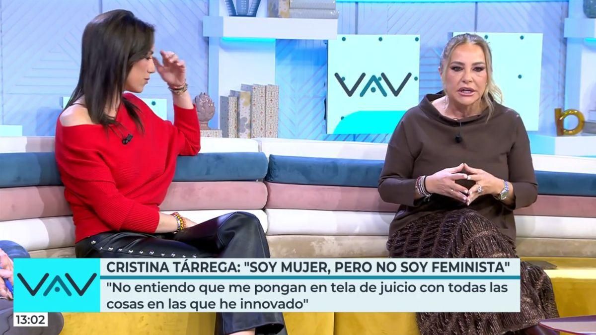 Patricia Pardo y Cristina Tárrega, en 'Vamos a ver'